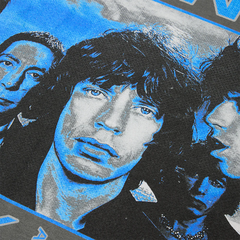 Black and Blue Charcoal T-shirt - Image 4