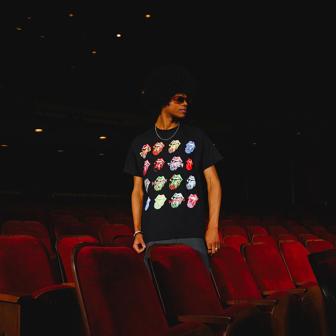 Hackney Diamonds Tour Diamond Tongues T-Shirt - Image 2