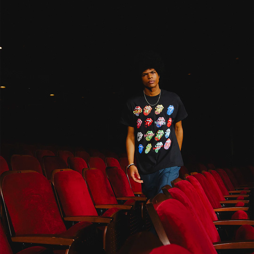 Hackney Diamonds Tour Diamond Tongues T-Shirt - Image 3