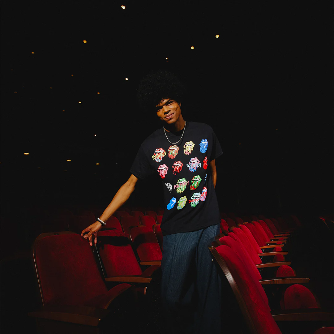 Hackney Diamonds Tour Diamond Tongues T-Shirt - Image 4