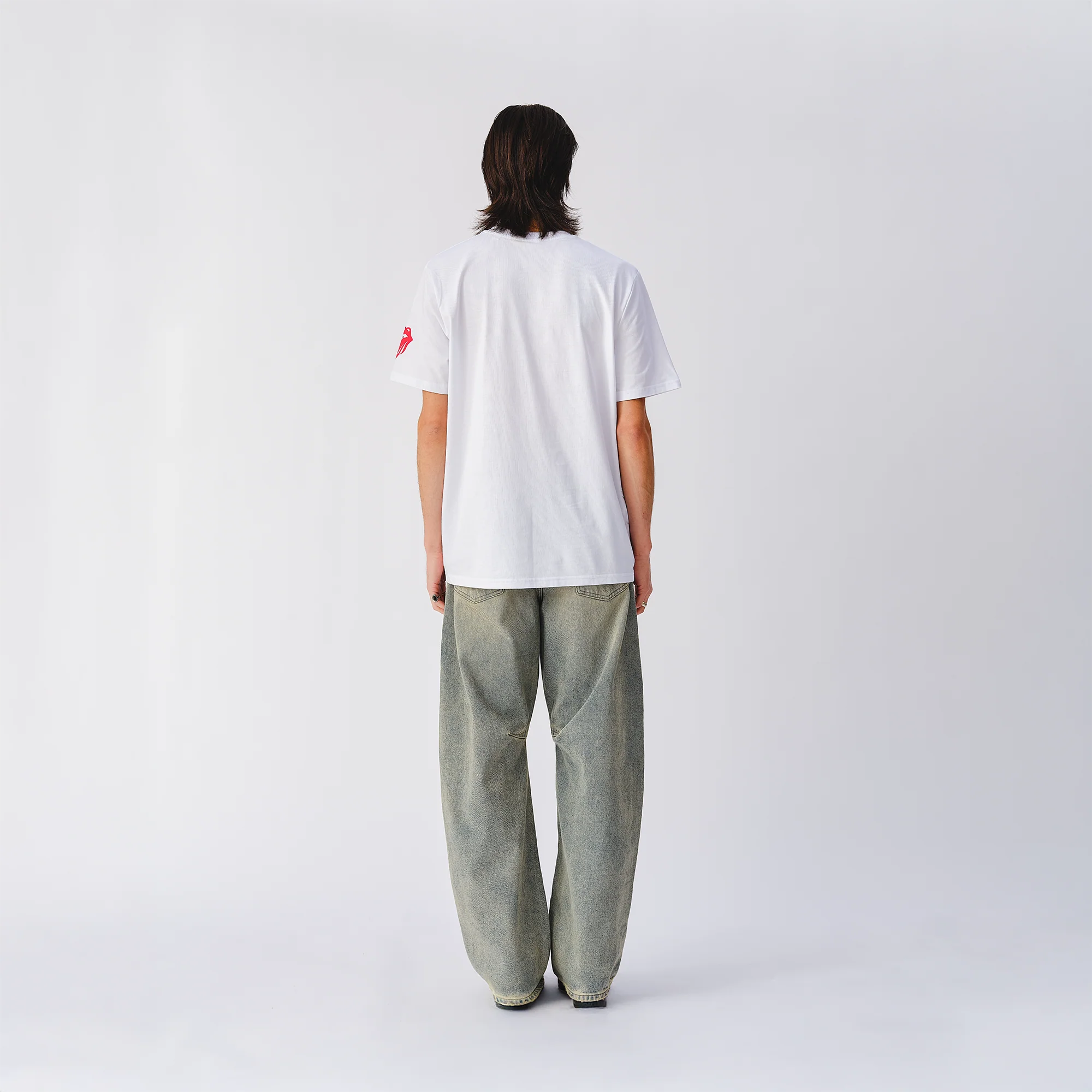 Keith Pose White Photo T-Shirt - Image 4