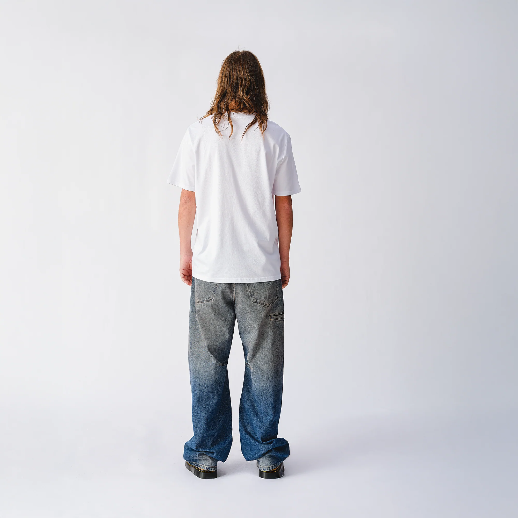 Mick Graphic Pose White T-Shirt - Image 3