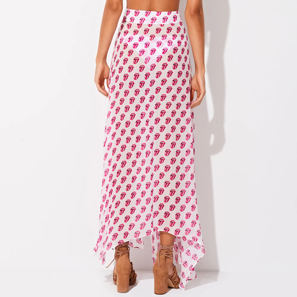 Triya x Stones Tongue Print Wrap - Image 3